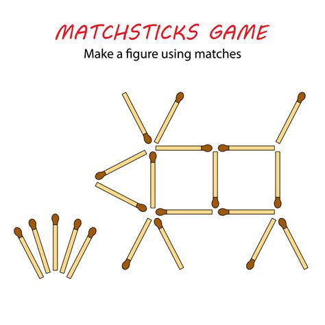 Game with matchsticks .